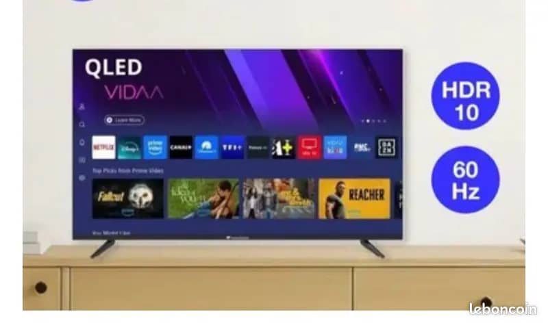 Télé Edison Qled Smart 43 pouces 4K neuve 2 ans de garantie · photo 1